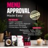Menu Approval Made Easy
